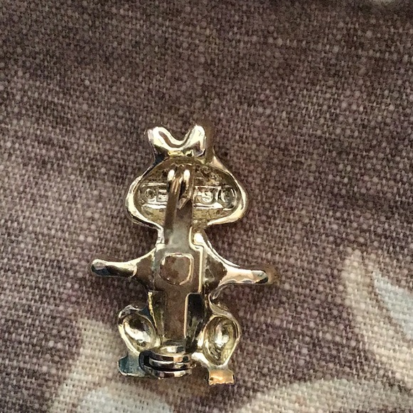 Gold Tone Chipmunk Pin - Picture 2 of 2